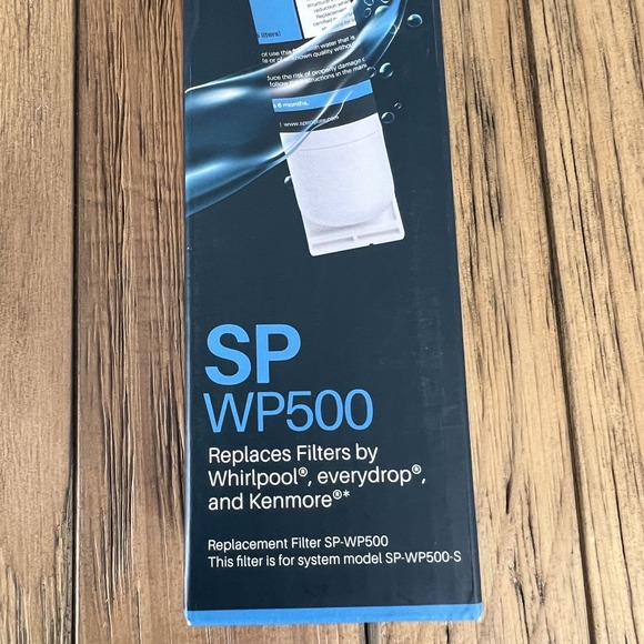 Spiropure SP-WP500 Refrigerator Water Filter Whirlpool Kenmore Brand New Sealed - Picture 2 of 8